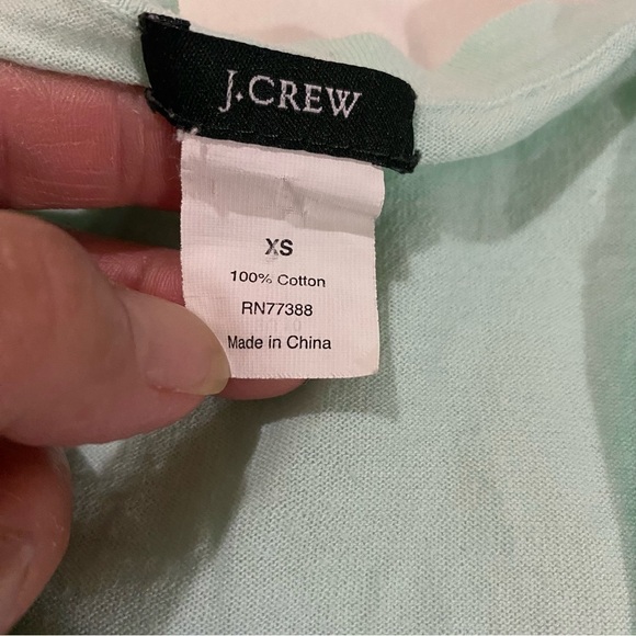 🎈J Crew cardigan green cardigan size XS - Picture 2 of 4